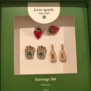 Kate Spade Fun Earrings Set Target Collab